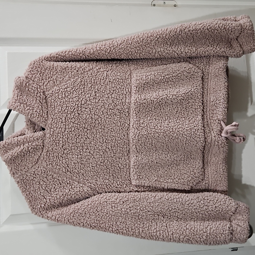 American Eagle Outfitters Women's Plush Hoodie - Pink Size Xsmall